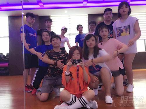 羽飞健身教学风采
